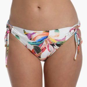 La Blanca Paradise Adjustable Loop Hipster Bikini Bottoms Size 16